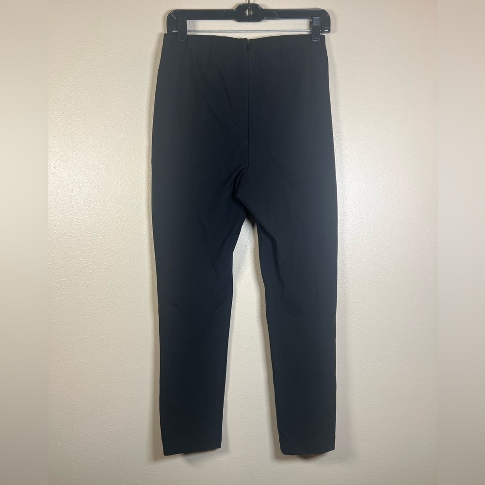 Derek Lam 10 Crosby Black High Rise Tapered Leg Dress Pants Womens Size 8 - Picture 2 of 11